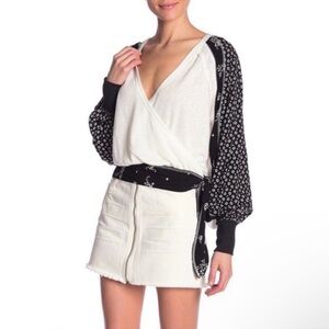 FREE PEOPLE Thermal Wrap Auxton Top, Small, NWOT  (PMB3)